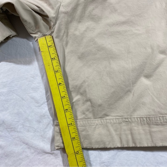 Mossimo Stretch Khaki Shorts Cuffed Pockets size 8 women’s shorts - Picture 4 of 8